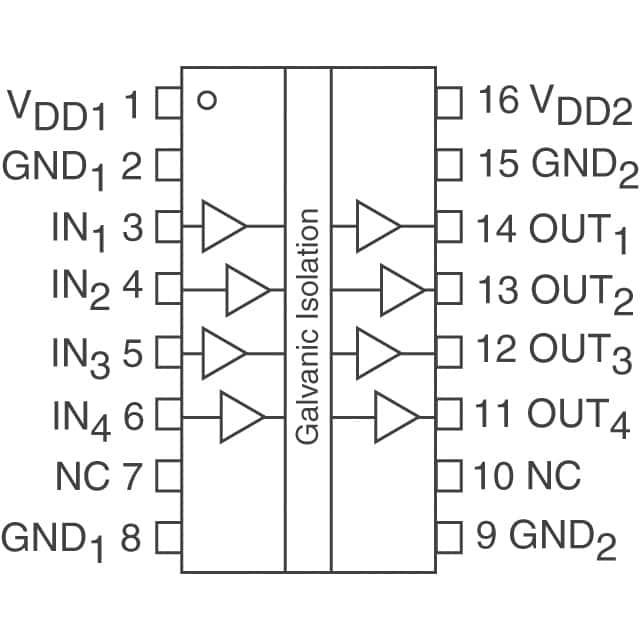 HCPL-900J-000E Broadcom Limited  Digitale Isolatoren